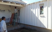 Eastern White PIne Board and Batt Painted A