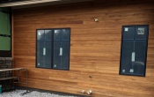 Red Grandis Siding